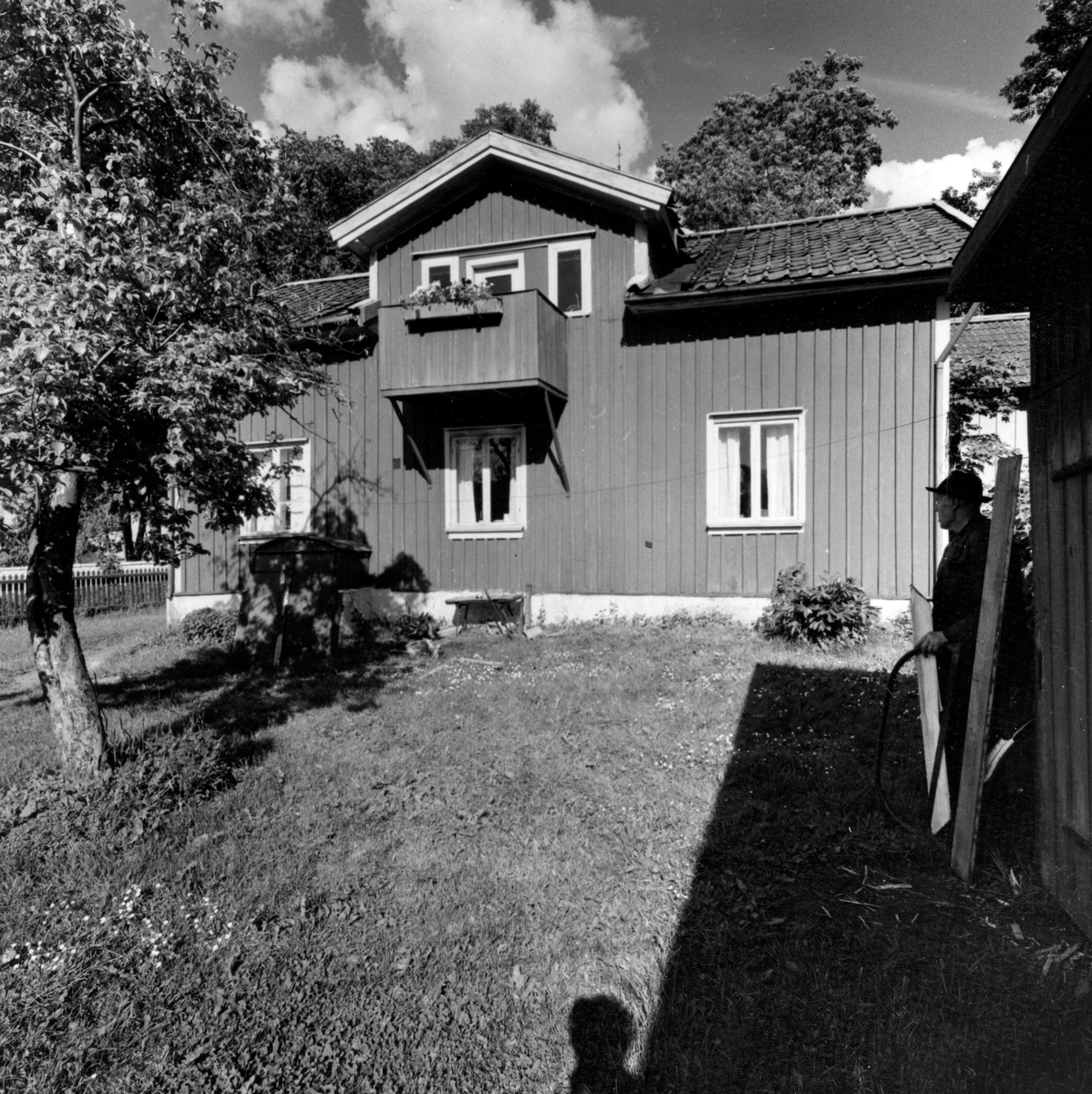 Prästgårdsgatan 6. Från NM:s byggnadsinventering 1957.