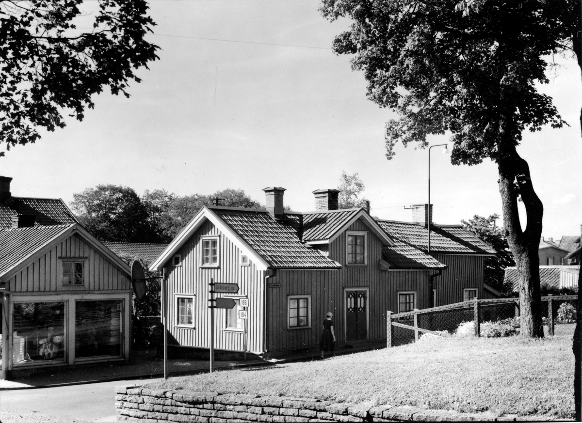 Storgatan 1 - Östertullsgatan 7. Från NM:s byggnadsinventering 1957.