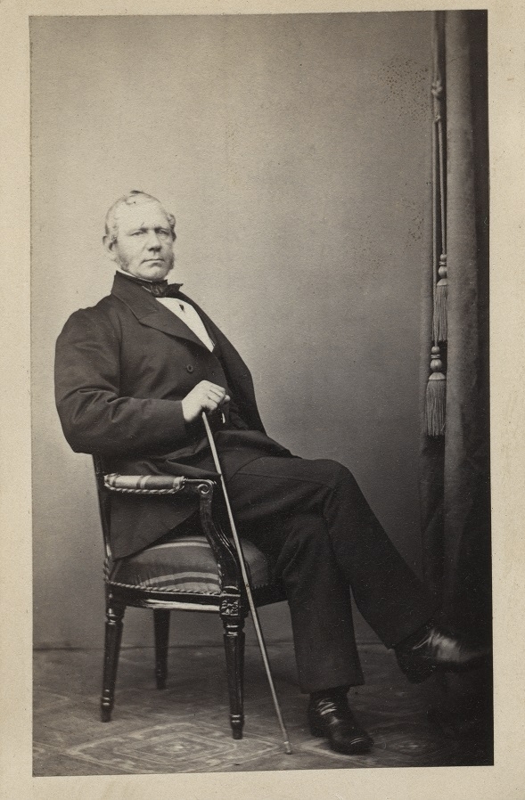 Per Magnus von Unge, född 1809-12-06 i Säby, död 1878-08-07 i Säby. Patron för Mölntorps gård.