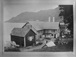 Sardinfabrikken i Ølen, 1925.