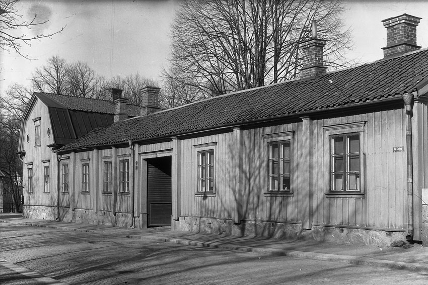 Exteriör från Skolgatan, Västerås.