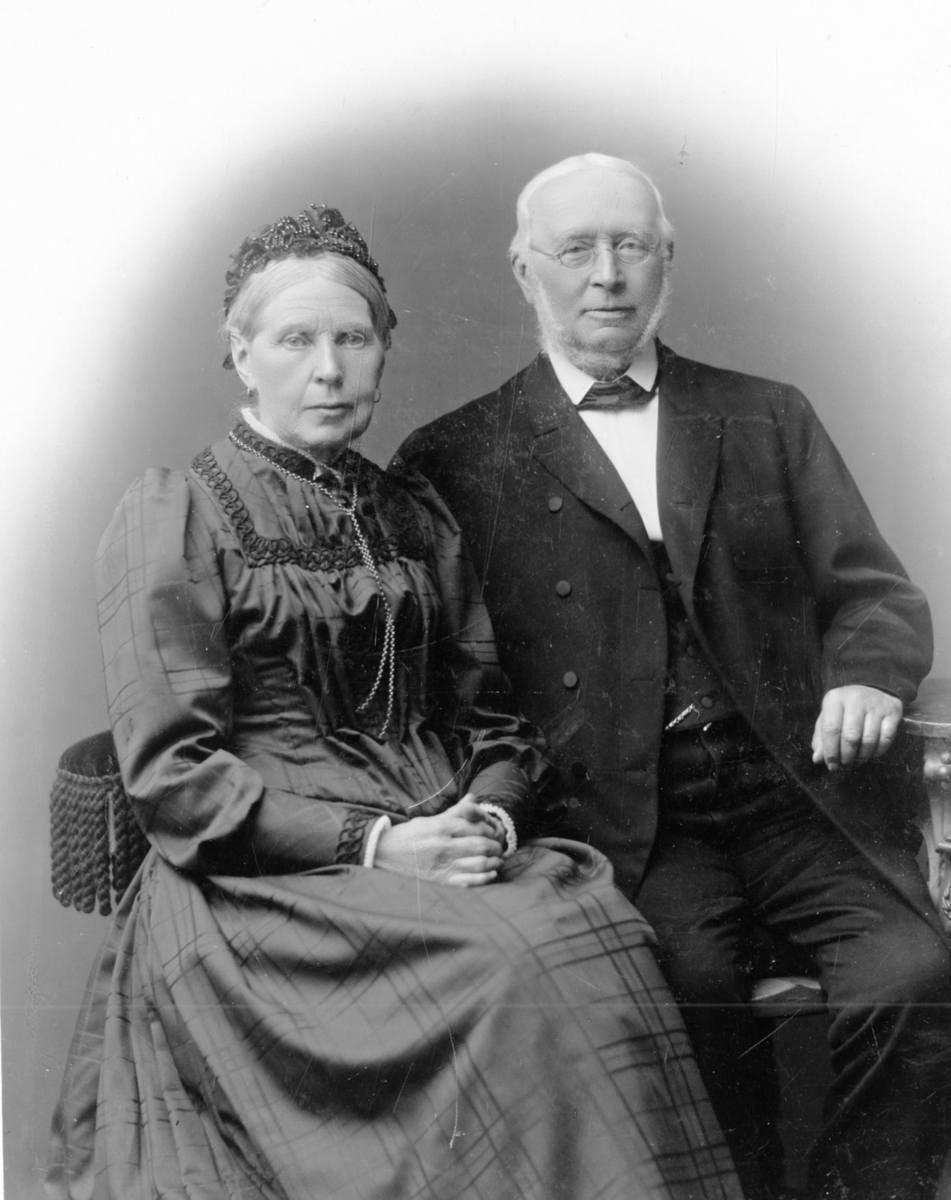 Peter A. Heuch Rømer og Dorothea Benedikte Rømer.