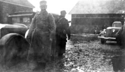 Fra gården Salmonrud i Eidsberg april 1940, kaptein Rolf Gra