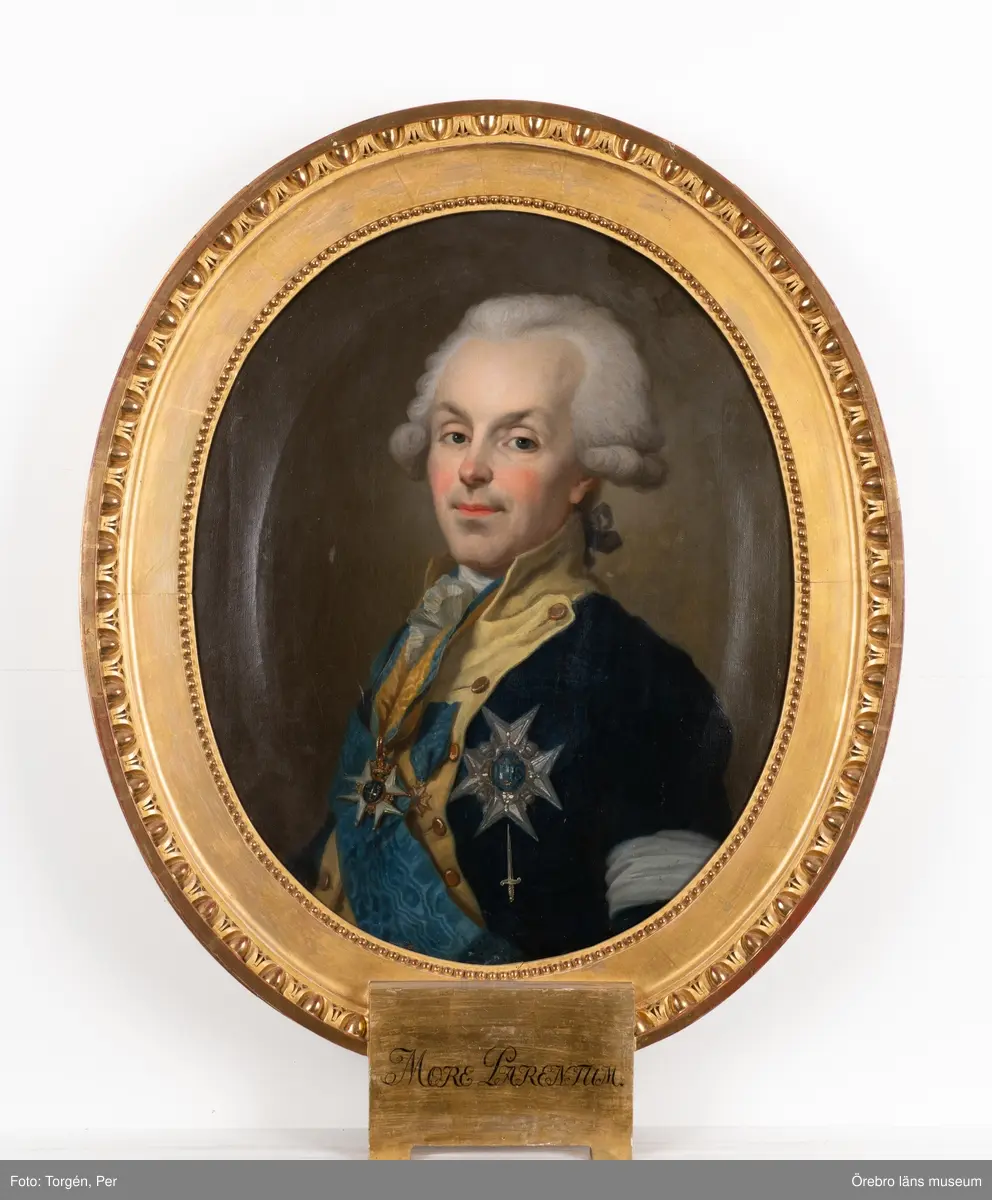 Porträtt av greve Kurt von Stedingk [OLJEMÅLNING] Örebro läns museum