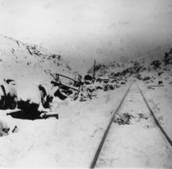 Fra pallene i gruva, Bjørnevtan vinteren 1944/45.