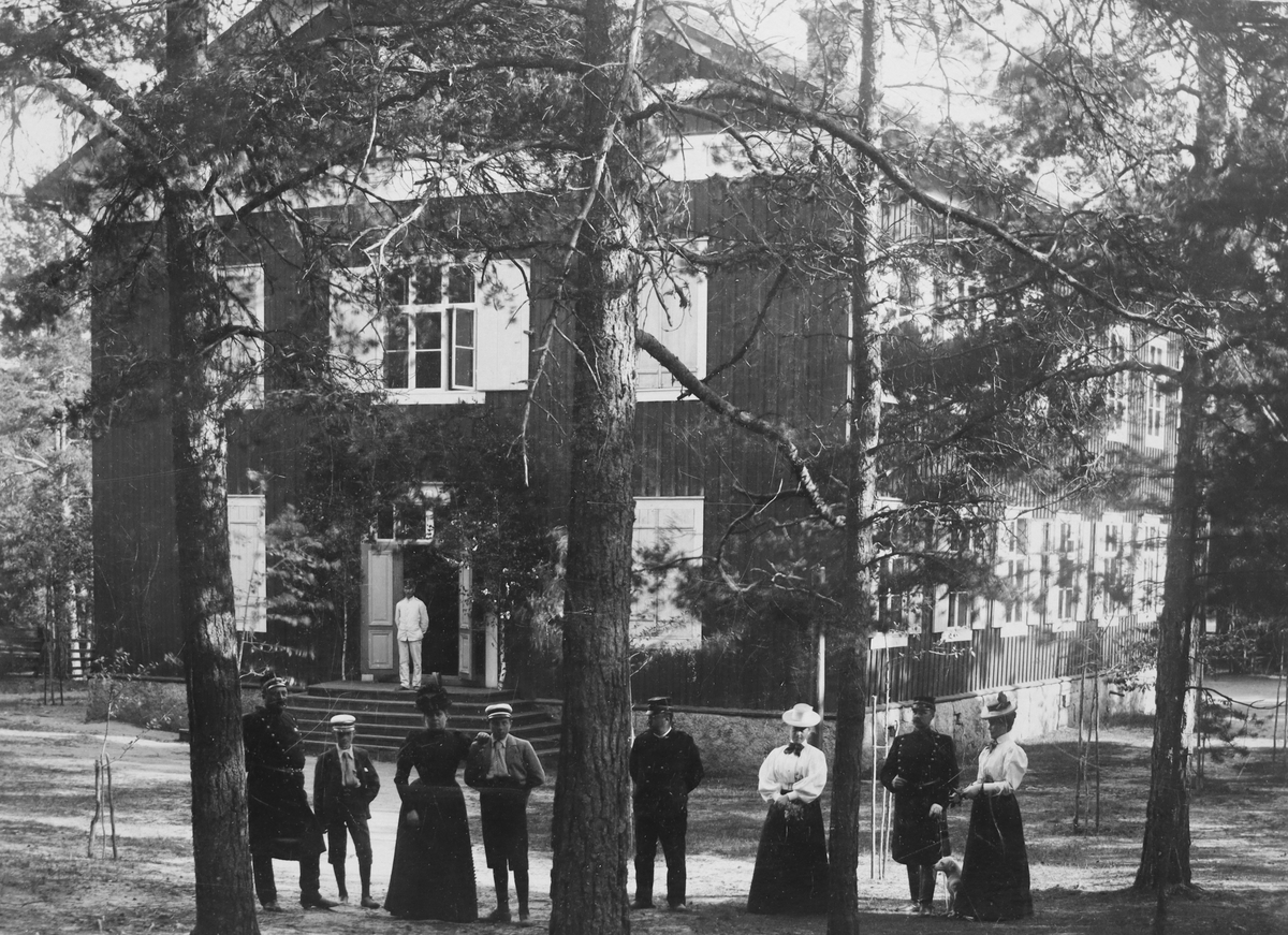 Sjukhuset i Mohed den 25 juni 1898.
