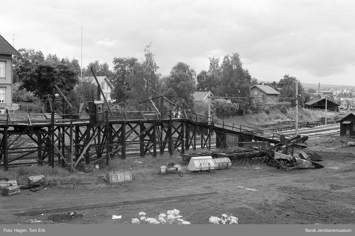 Kullingsanlegg for damplokomotiver på Hamar stasjon