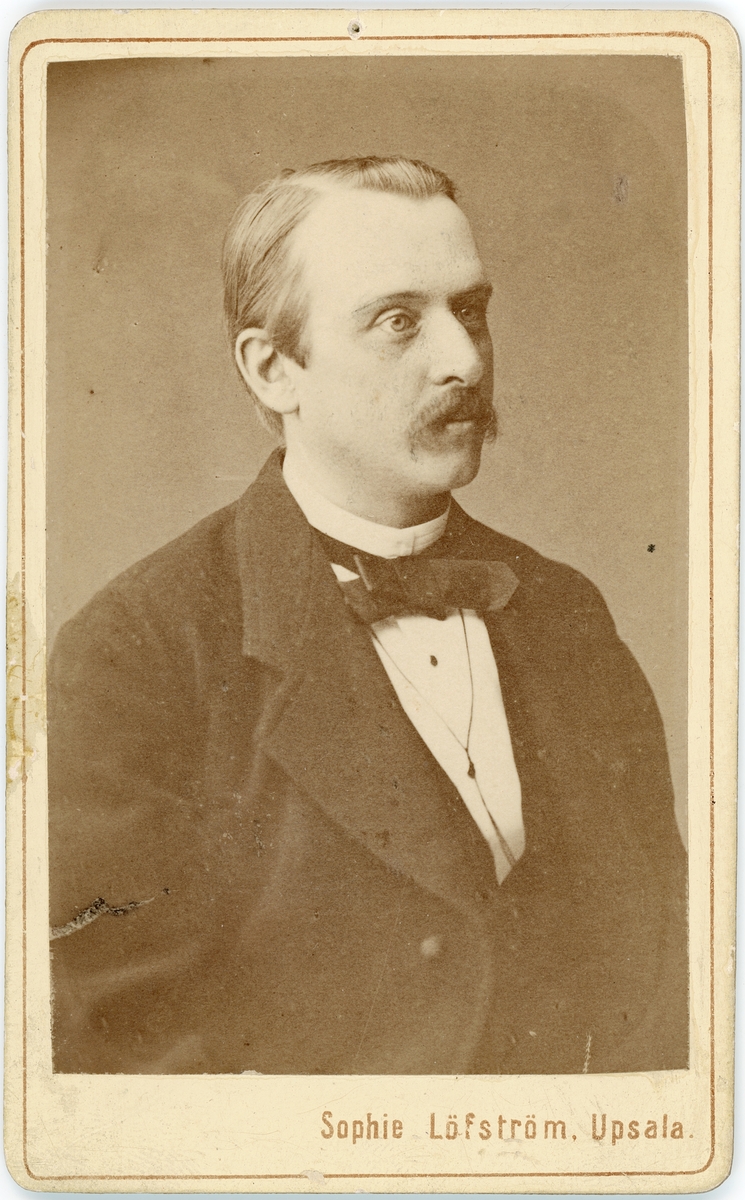 Kabinettsfotografi - Fredrik Tiseher, Uppsala 1878