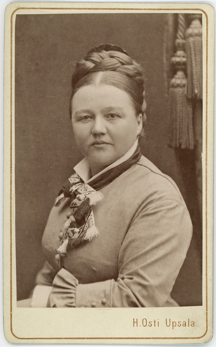 Kabinettsfotografi - Maria Henschen, Uppsala 1878