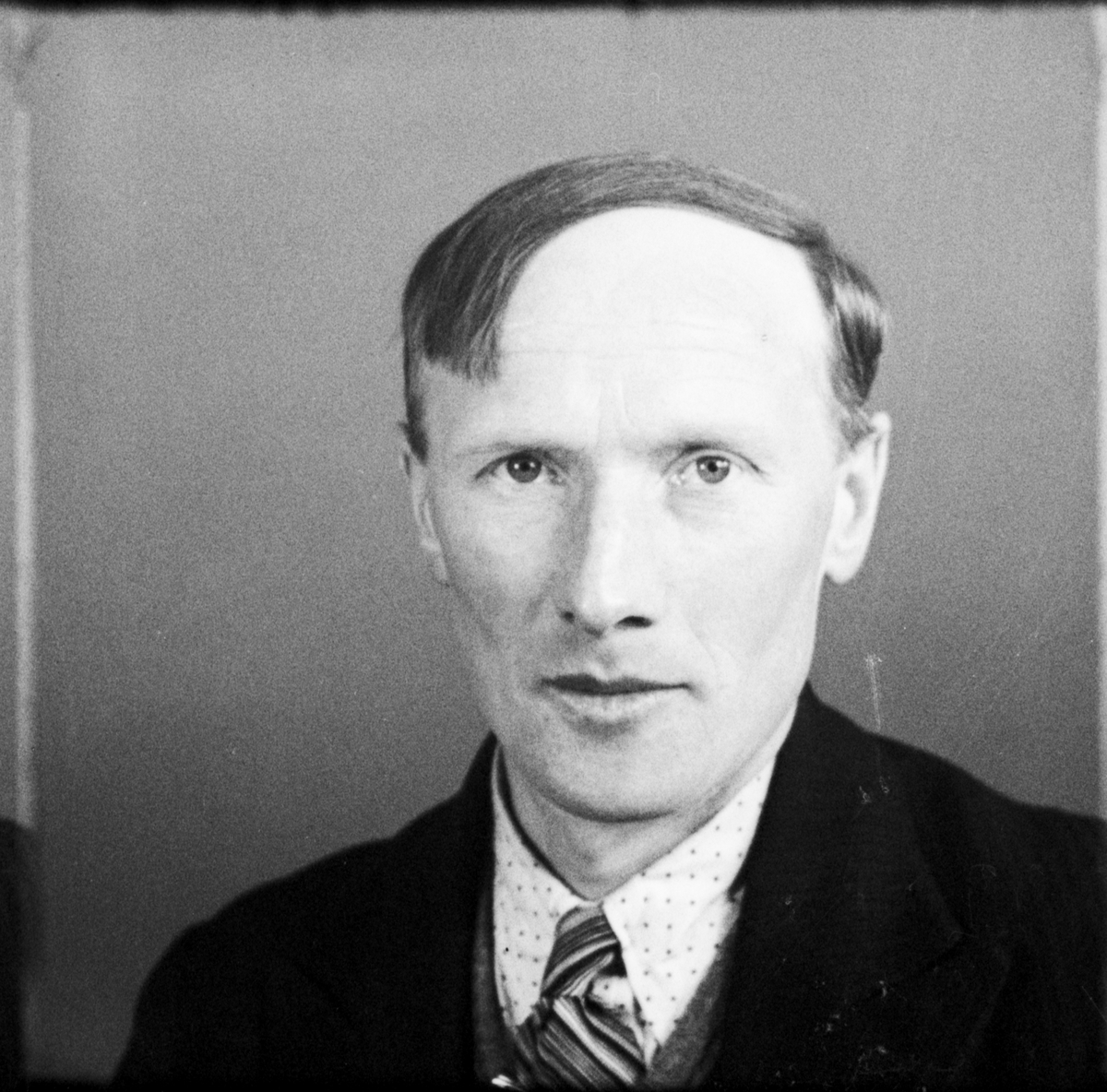 Edvin Eriksson från Hultet, Harg socken, Uppland, 1937