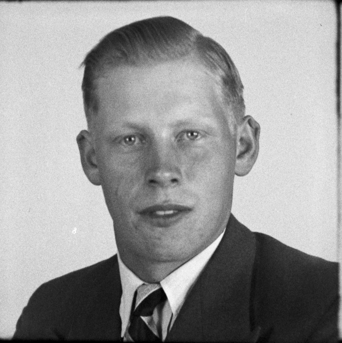 Alvar Westerlund från Risinge, Hökhuvud socken, Uppland 1937