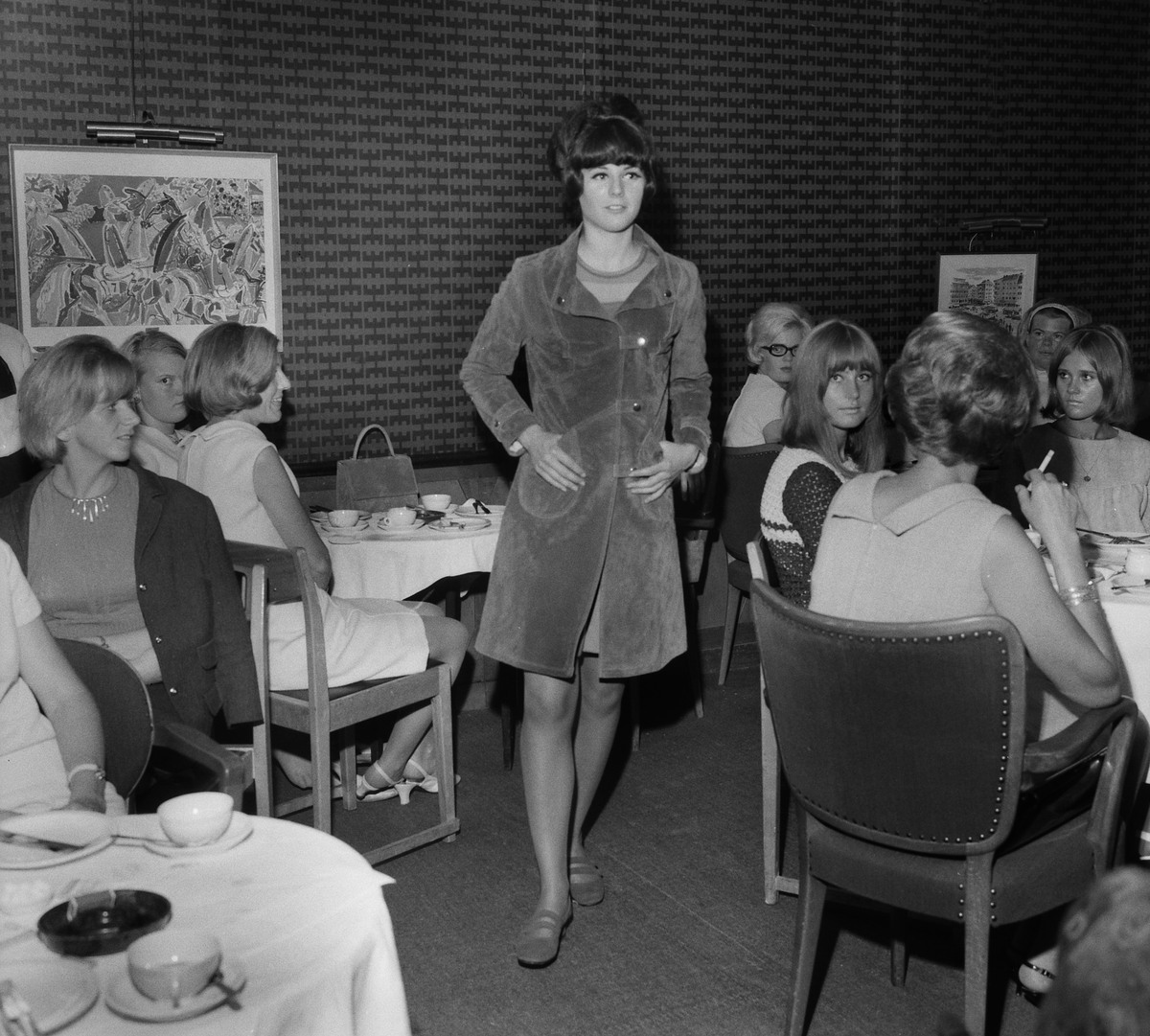 Modevisning på Lorry , 1967.