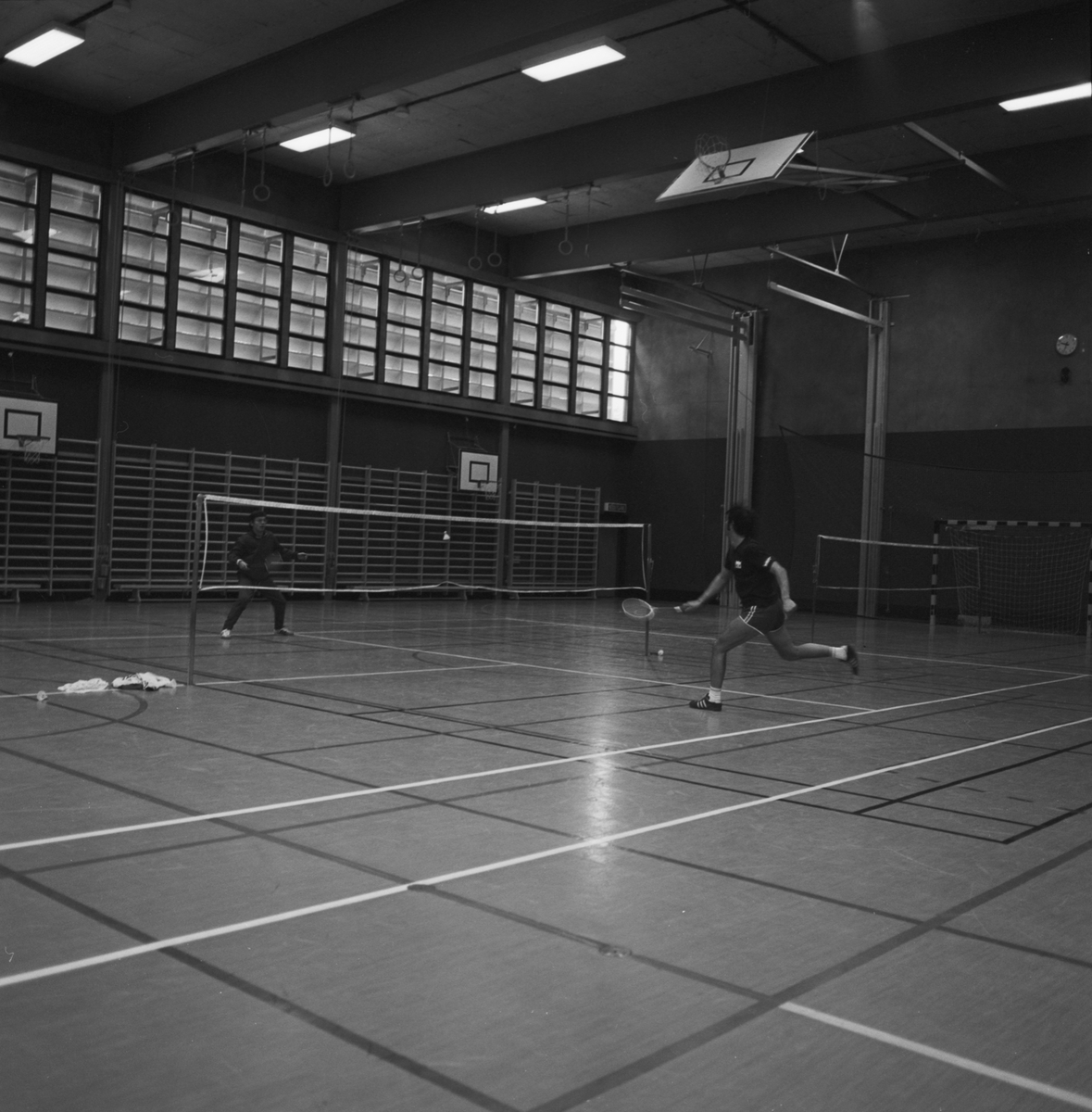 KKrvs badmintonlag möter Foa