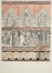 Avbildning av målningarna i koret.
