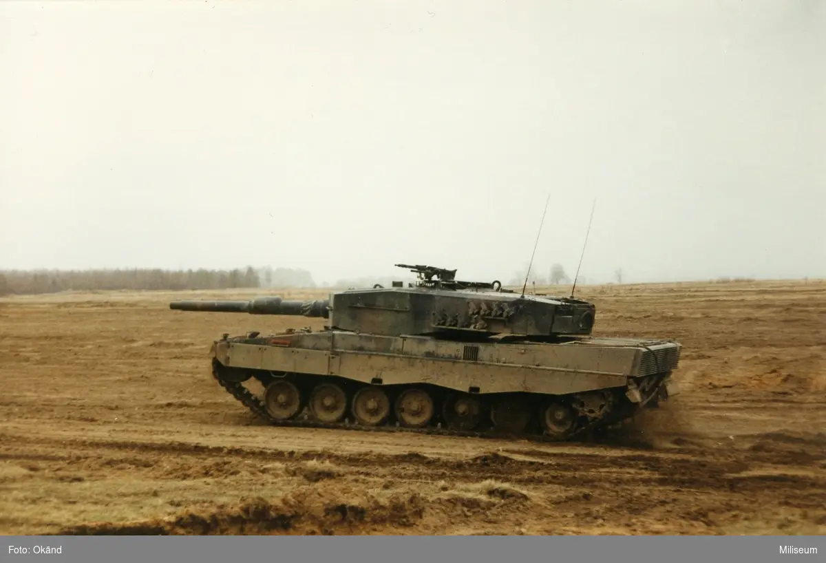 Stridsvagn Leopard 2 (A4?). - Miliseum / DigitaltMuseum