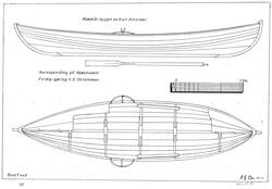 Konstruksjonstegning - Norsk Maritimt Museum / DigitaltMuseum