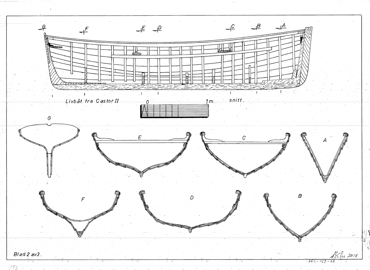 Livbåt fra "CASTOR II"
