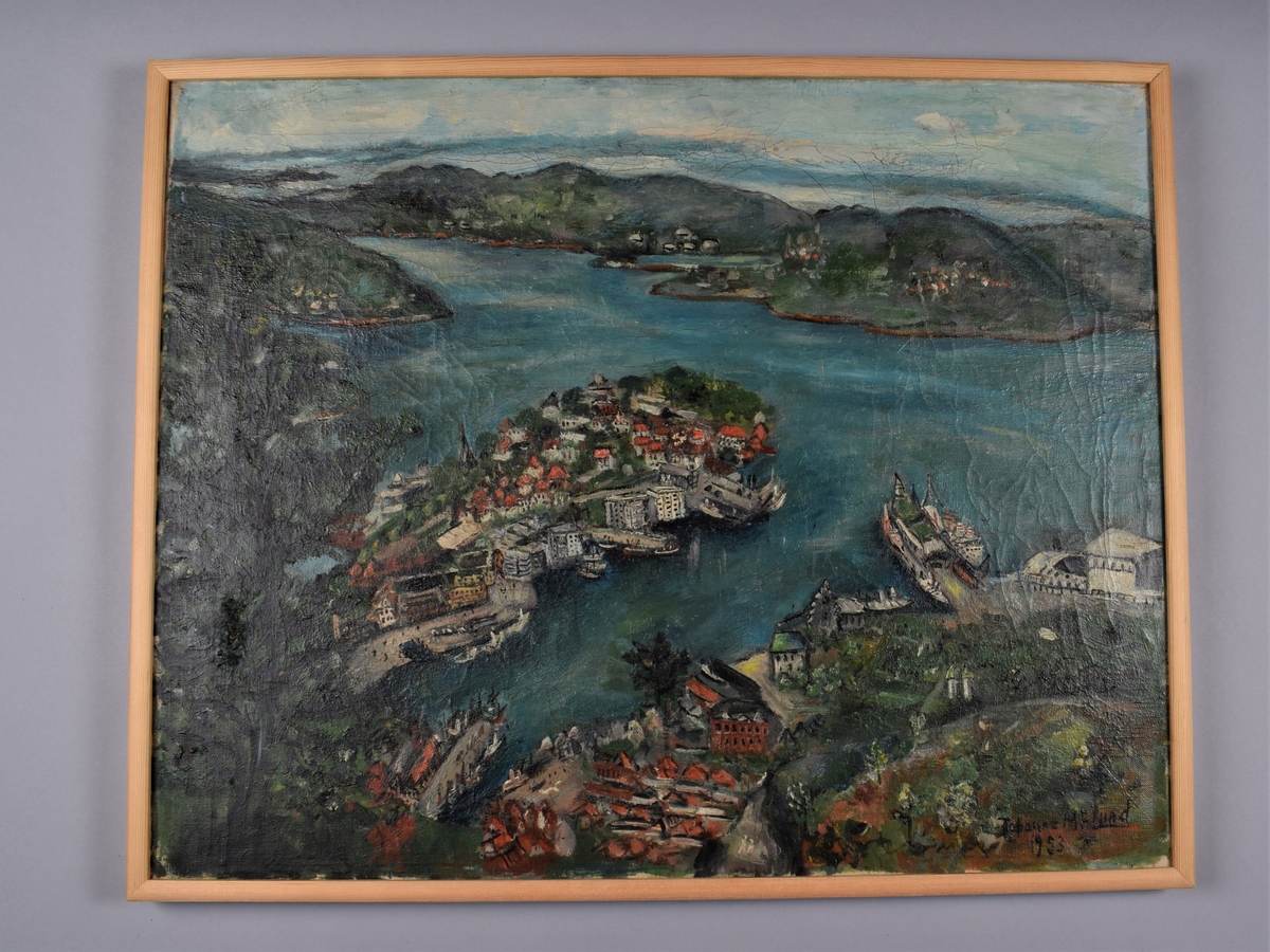 Vågen, Puddefjorden og Byfjorden, Bergen.