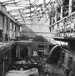 Maskinhallen i dampsentralen, 29 april 1946.