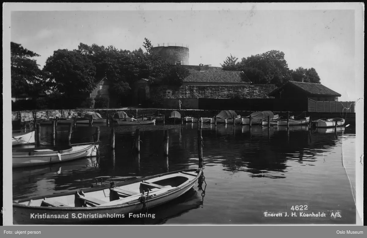 fjord, robåter, småbåthavn, Christiansholms Festning
