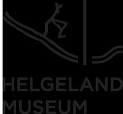 Helgeland museum Logo Helleristning av en skiløper