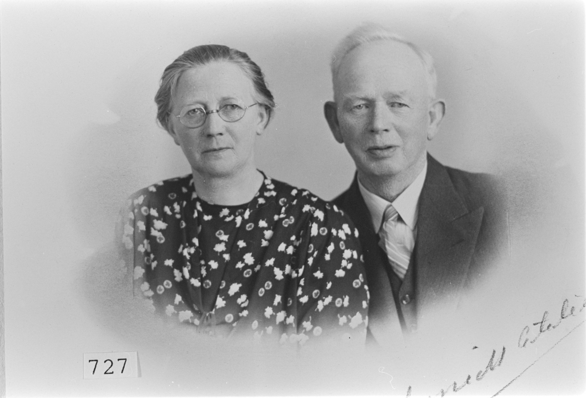 Albert og Else Mørch (f. Flågan), 1937. 