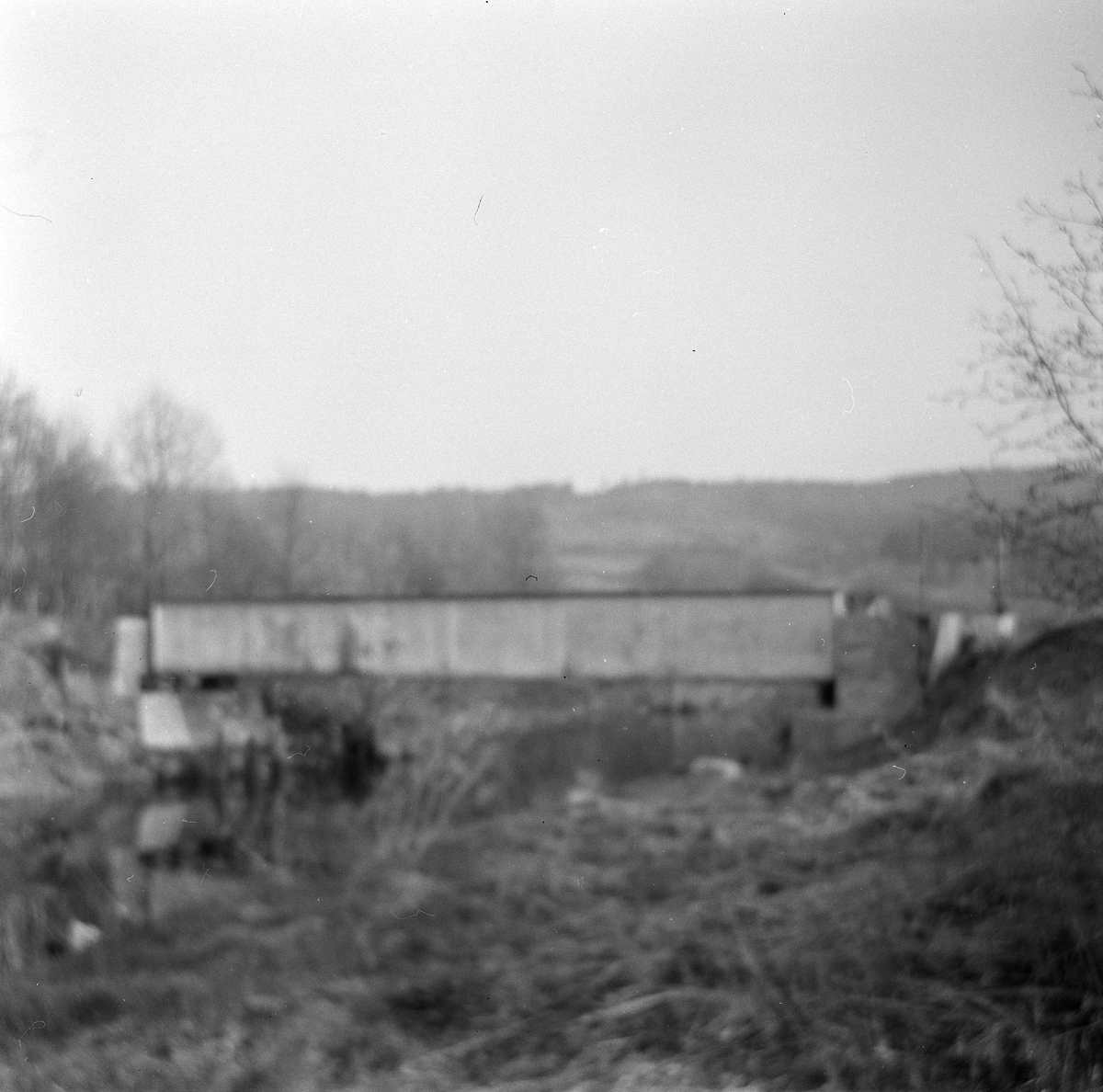 Bro ved Hemnes stasjon på den nedlagte Aurskog-Hølandbanen