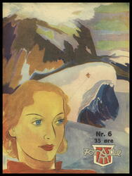 Arbeidermagasinet - Magasinet for alle. Forside. Nr. 6. 1937