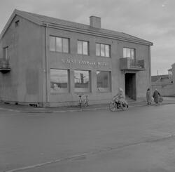 A/L Aust-Finnmark Meieri, 1962 i Vadsø. Bildet er tatt mot ø