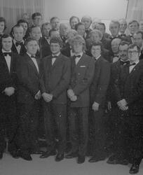 Vadsø mannsangforening i november 1976. På bildet ser vi nr 