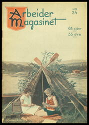 Arbeidermagasinet - Magasinet for alle. Forside. Nr. 24. 15 