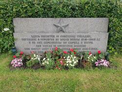 Sovjetiske krigsgraver på Nedre gravlund i Ålesund