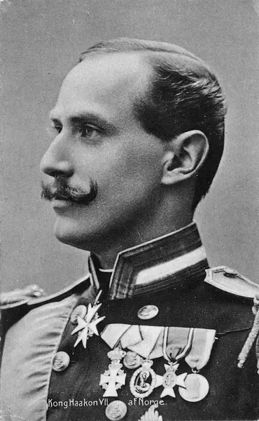 Kong Haakon VII Af Norge. - Oslo Museum / DigitaltMuseum