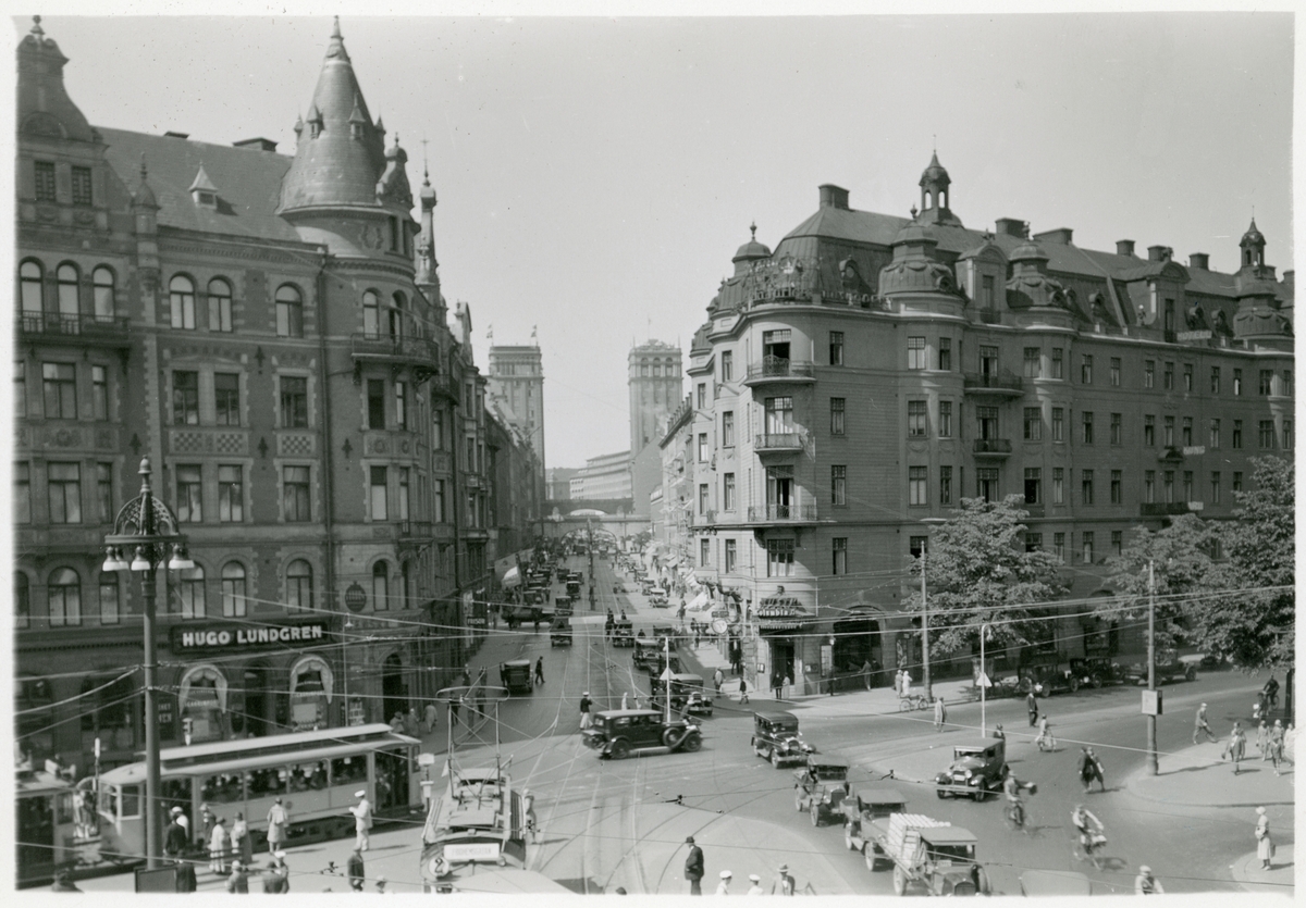 STOCKHOLM, Kungsgatan 1930.