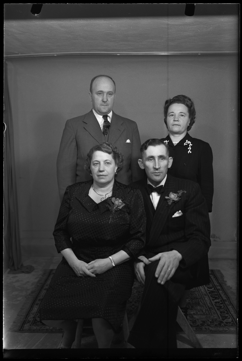 Edvard Larsson med familj