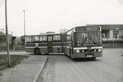 Backövning med buss nr 258 i korsningen Ottargatan - Åsbjörn