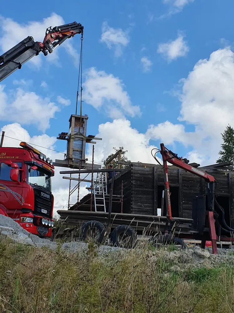 Flytting av Iversmia ved Eidskog museum