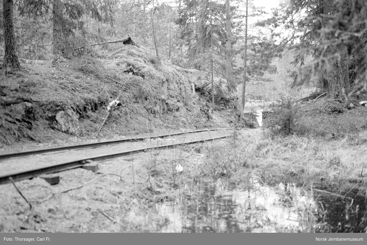 Normalsporet trallebane ved Setten i Aurskog-Høland kommune