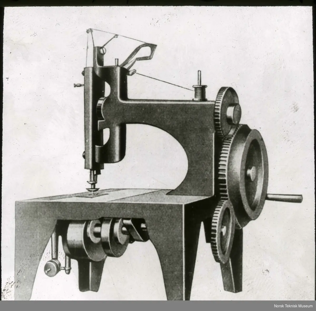 Singers første symaskin fra 1851