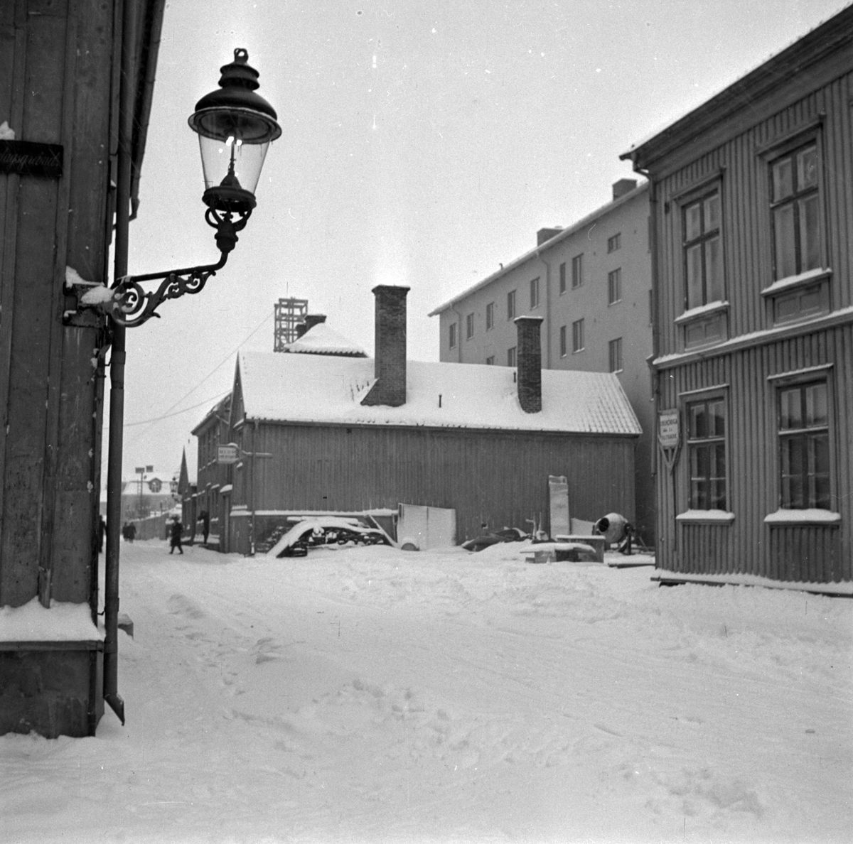 Gatukorsning i Jönköping 1947/48
