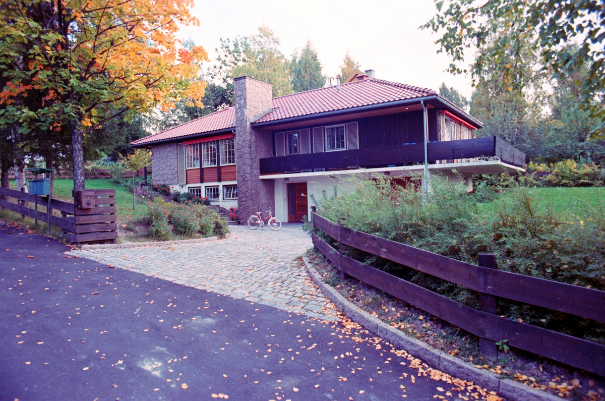 Innkjørsel til Bloch Watne hus i Oslo