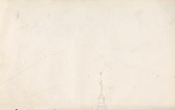 Sauland stavkirke (fragment) [Tegning]