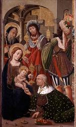 Kongenes tilbedelse [Maleri]