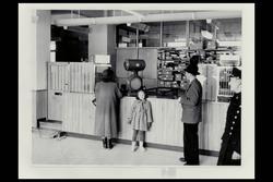 interiør, postkontor, 1700 Sarpsborg, publikumshall, vekt, k