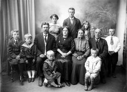 Kort : Ole Nymoens grup. 13.07.1914.