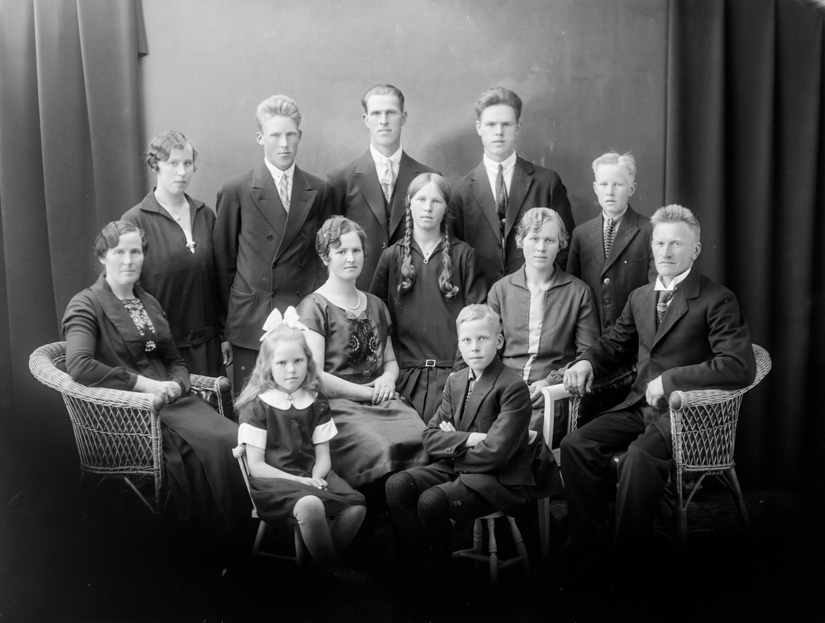 Familiefoto, A. Lund,