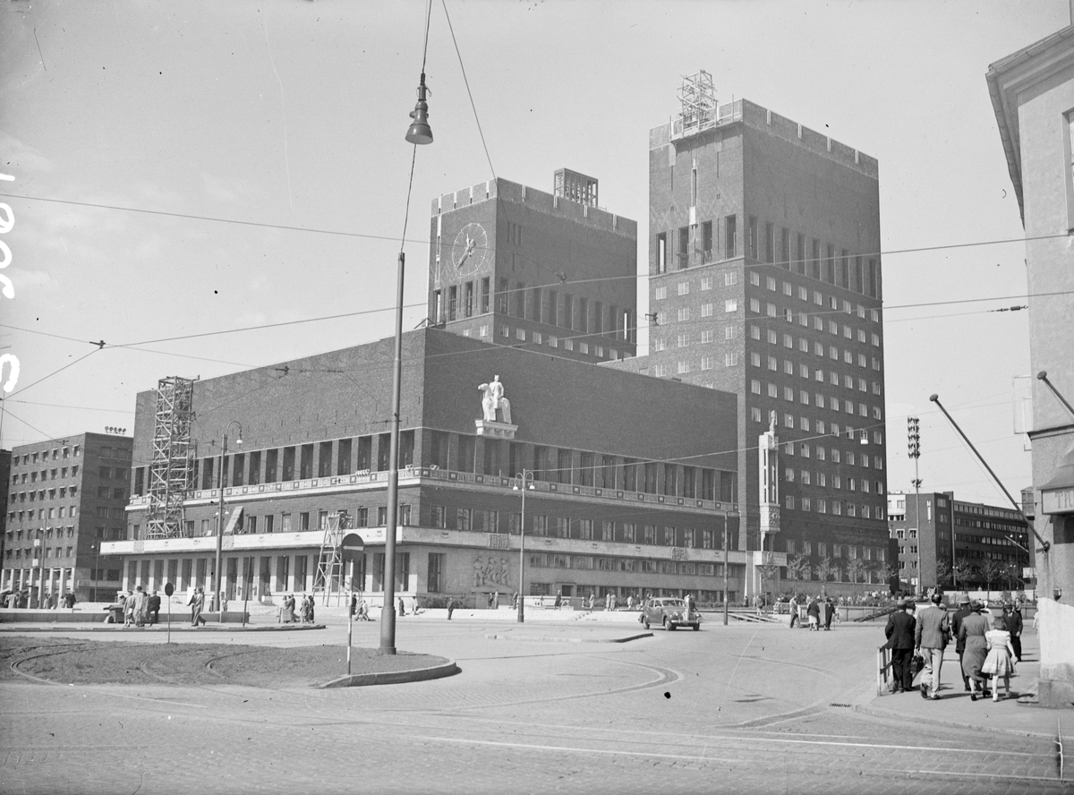 Oslo Rådhus - DEXTRA Photo / DigitaltMuseum