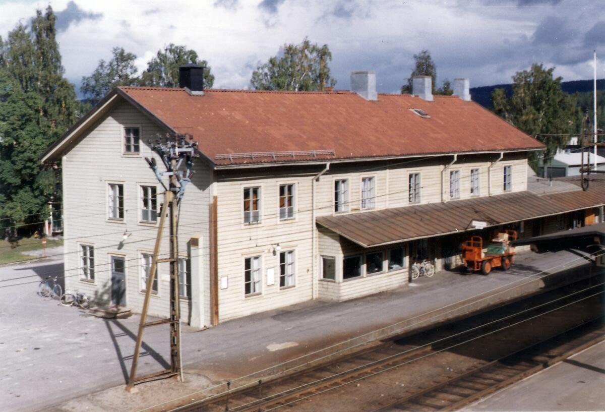 Långsele järnvägsstation. - Västernorrlands museum / DigitaltMuseum