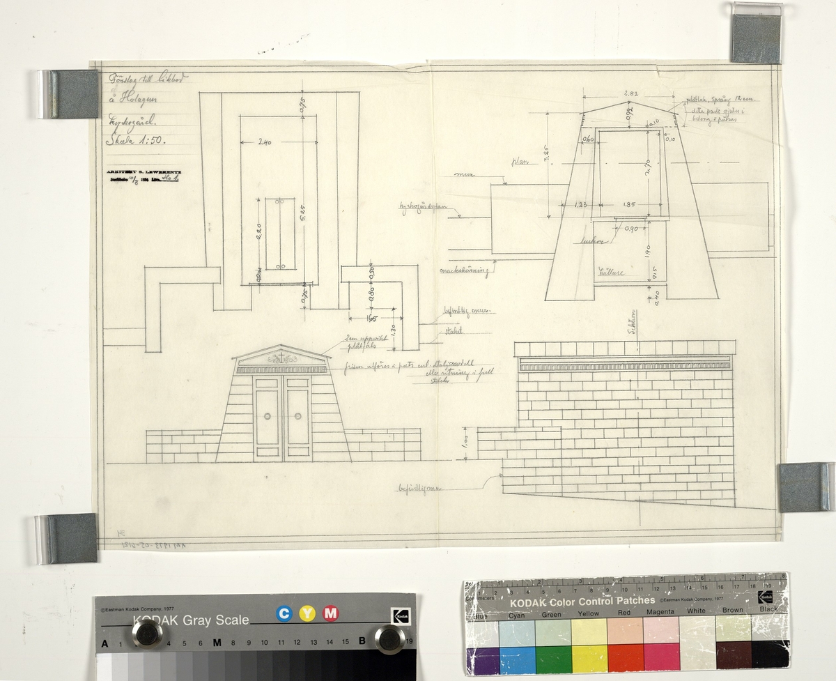 Ritning - ArkDes / DigitaltMuseum