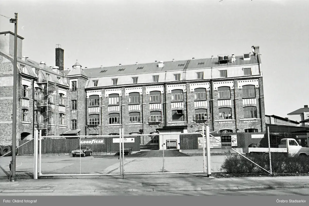 Gamla Skandia skofabrik, Hagagatan-Folkungagatan, 1980-tal - Örebro ...